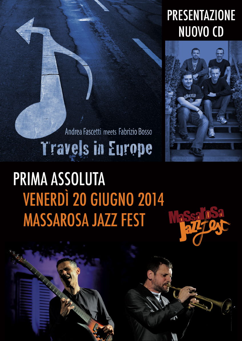 Locandina CD Travels in Europe 25-05-2014